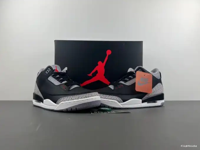 DN3707-010 Cement 3 Black Air Jordan 0515